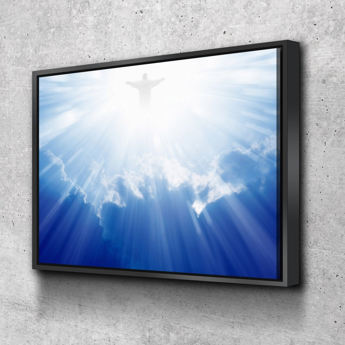 Jesus Coming To Save Us Wall Art - Christian Canvas Wall Art