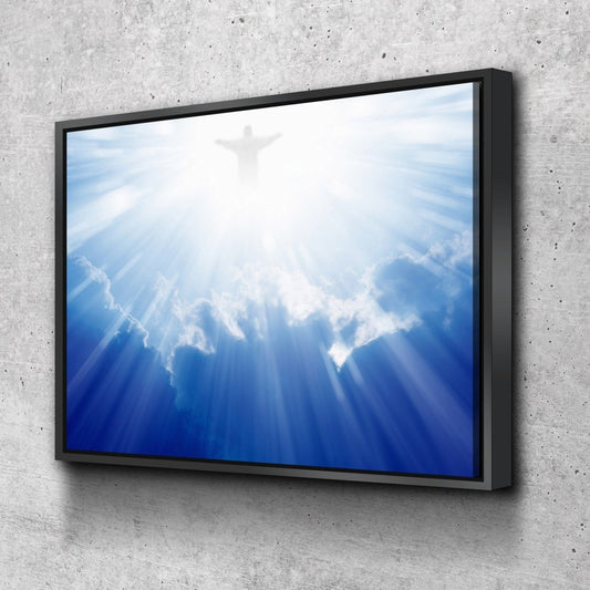 Jesus Coming To Save Us Wall Art - Christian Canvas Wall Art