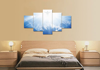 Jesus Coming To Save Us Wall Art - Christian Canvas Wall Art