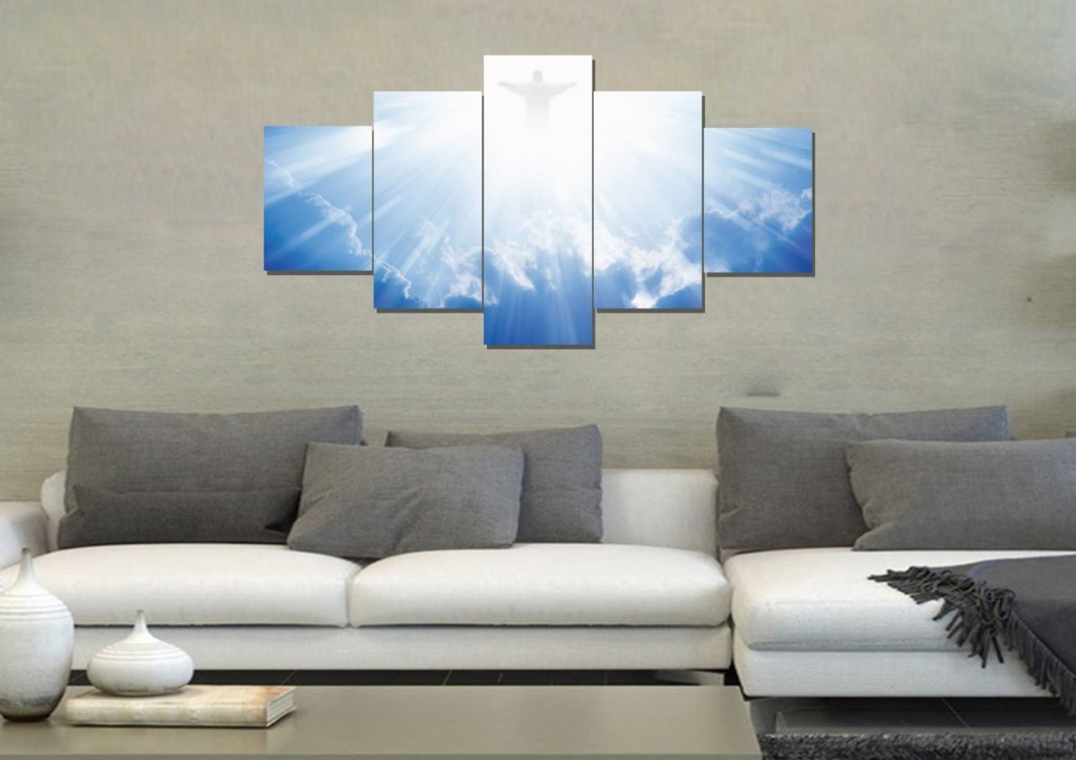Jesus Coming To Save Us Wall Art - Christian Canvas Wall Art