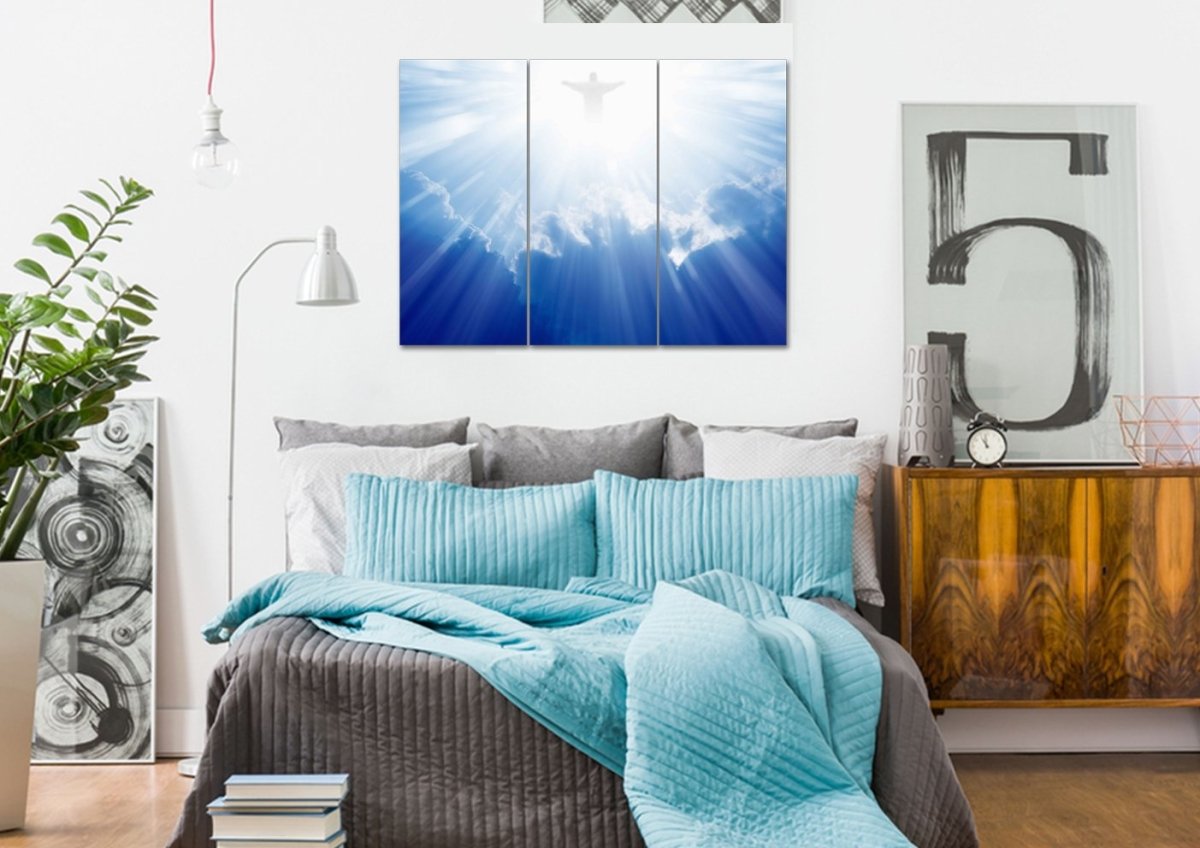 Jesus Coming To Save Us Wall Art - Christian Canvas Wall Art