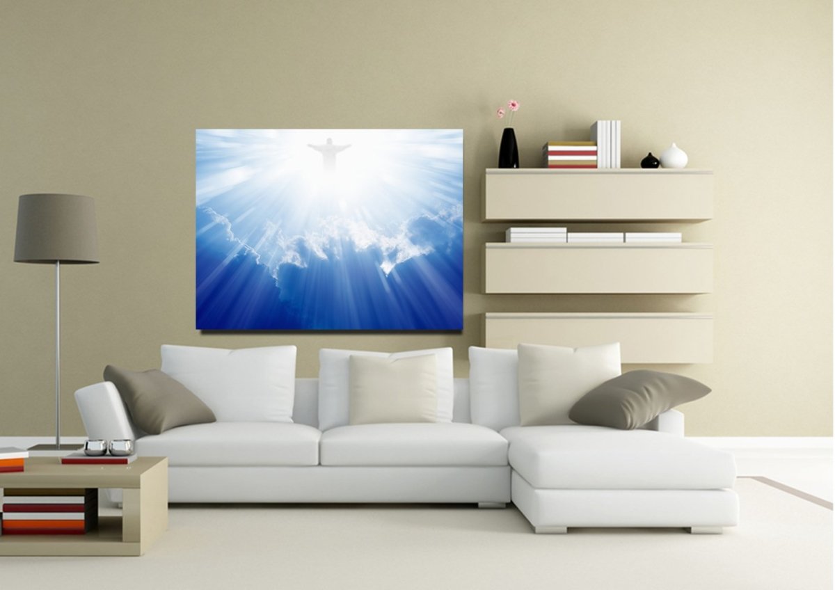 Jesus Coming To Save Us Wall Art - Christian Canvas Wall Art