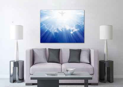 Jesus Coming To Save Us Wall Art - Christian Canvas Wall Art