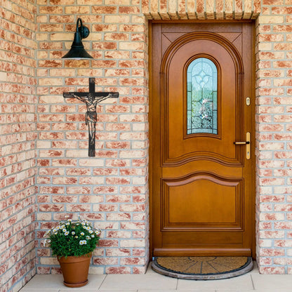 Jesus Cross - Metal Sign - Christian Metal Wall Art - Religious Metal Wall Decor