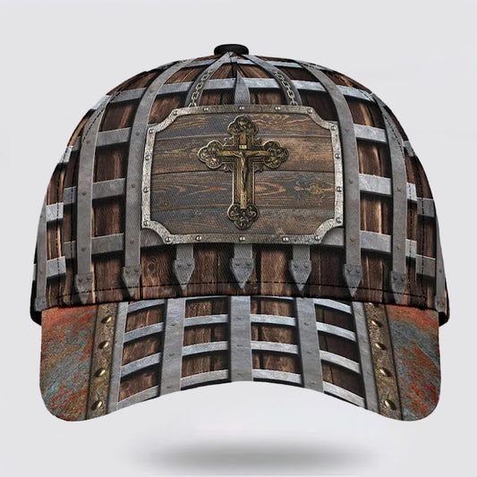 Jesus Cross Baseball Cap - Christian Hats for Men and Women
