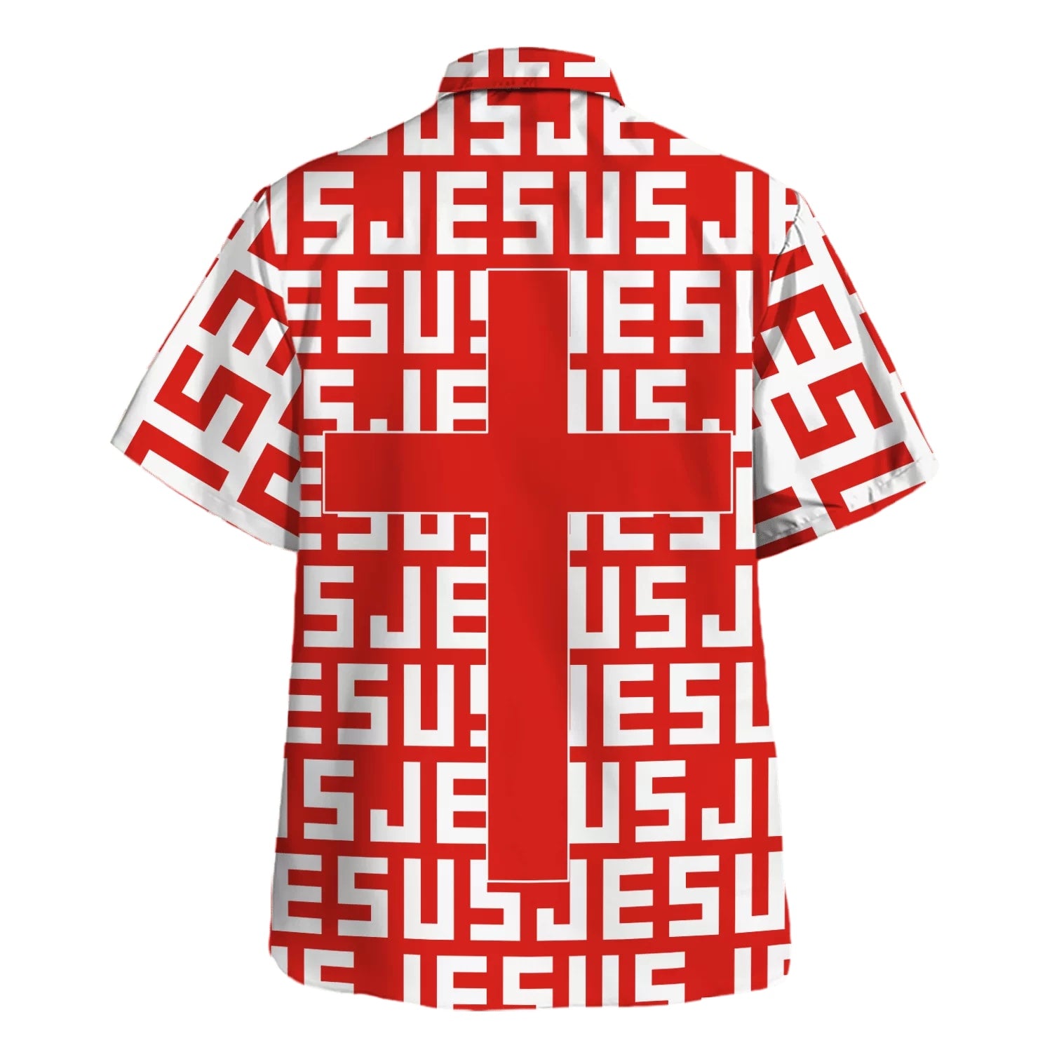 Jesus Cross Hawaiian Shirt - Christian Hawaiian Shirt - Best Hawaiian Shirts