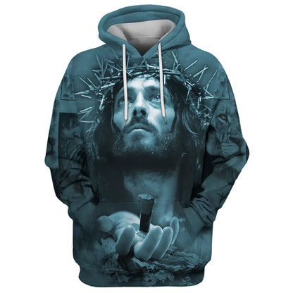 Jesus Crown Of Thorns - I May Not Be Perfect But Jesus Thinks I'm To Die For Hoodies - Jesus Hoodie