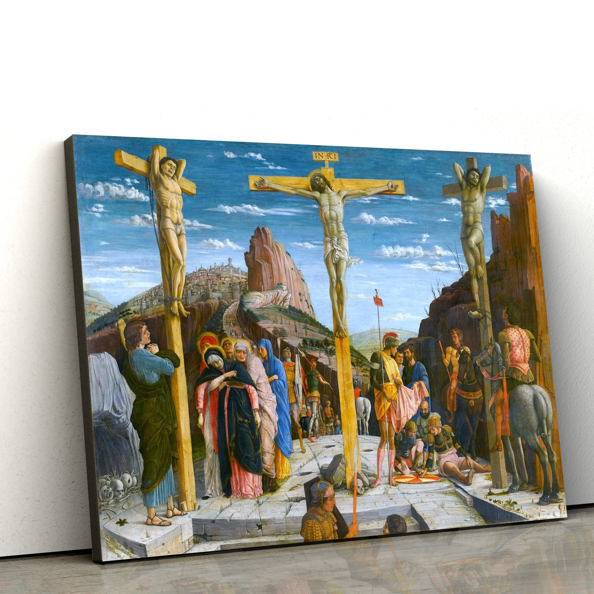 Jesus Crucifixion - Jesus Canvas Wall Art - Christian Wall Art