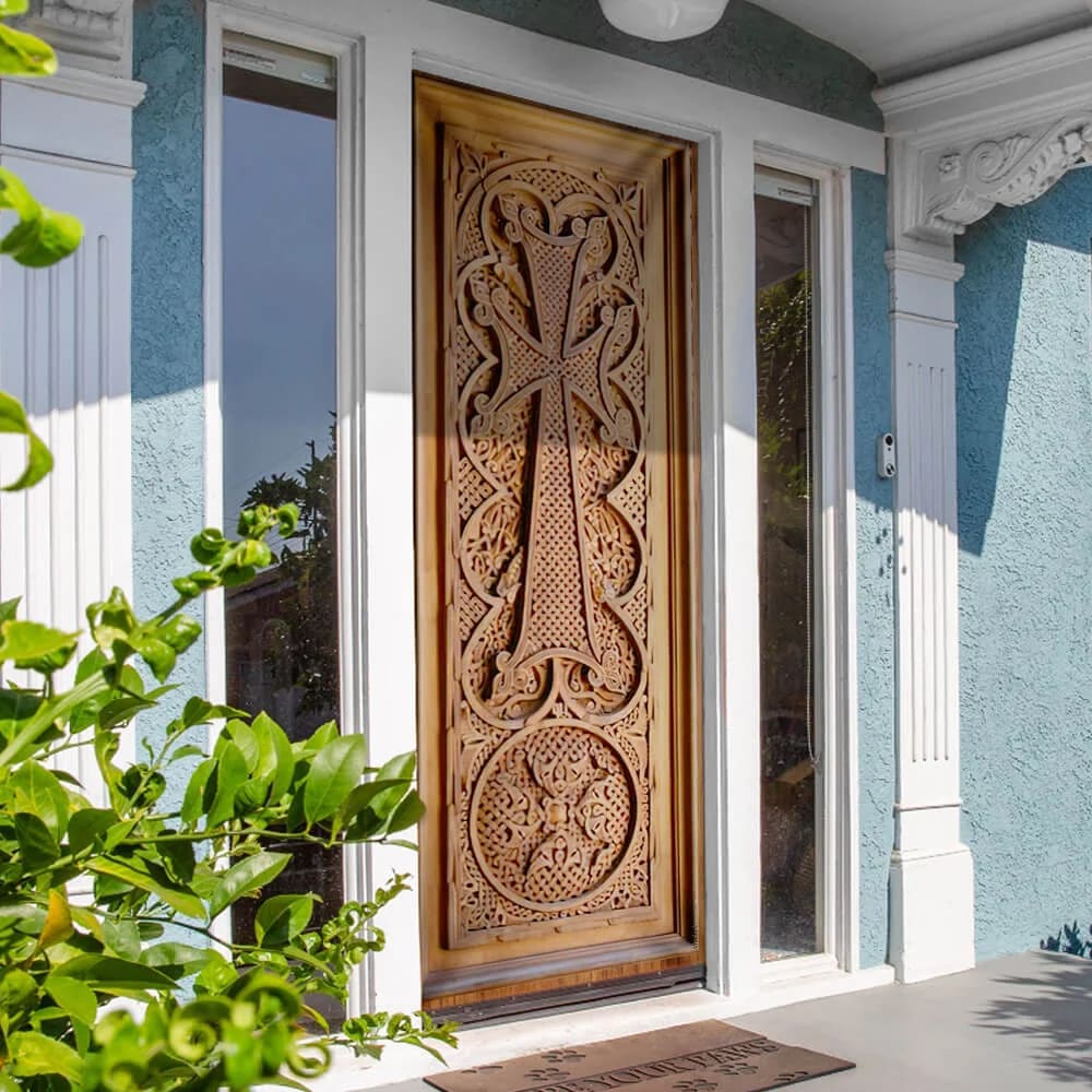 Jesus Door Cover Holy - Religious Door Decorations - Christian Home Decor