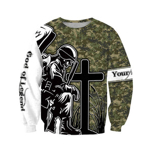 Jesus Fathers Day Persionalized - Christian Sweatshirt For Women & Men