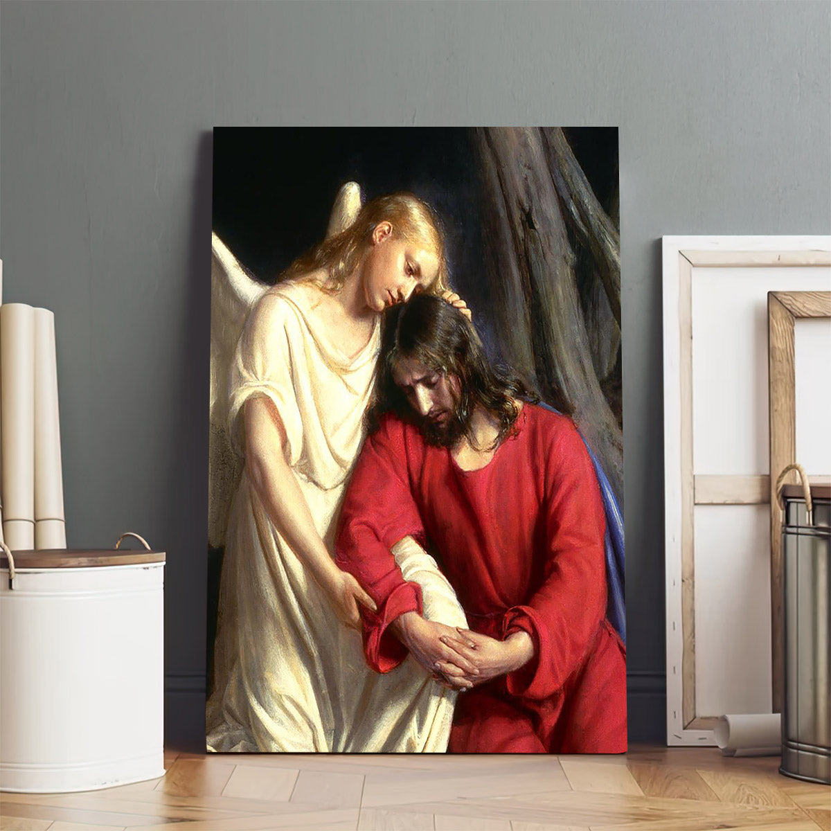 Jesus Gethsemane Canvas Picture - Jesus Christ Canvas Art - Christian Wall Canvas