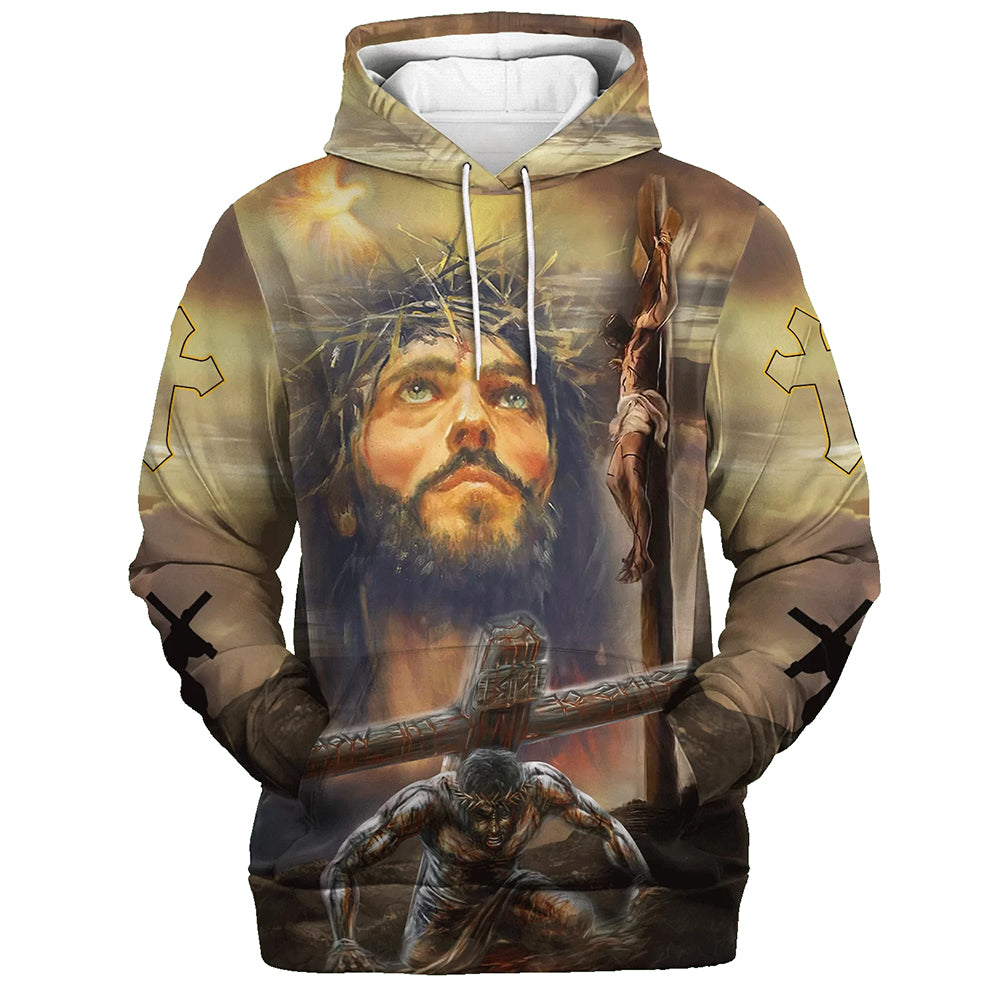 Jesus God Is My Savior - My Everything Life Of Jesus Hoodies - Jesus Hoodie - Men & Women Christian Hoodie - 3D Printed Hoodie