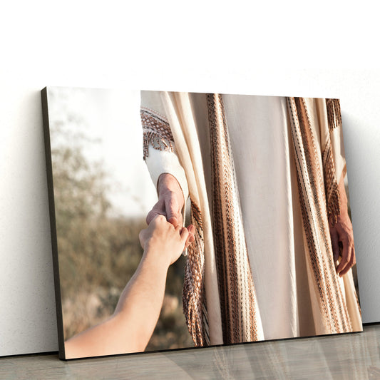 Jesus Hand - Jesus Canvas Wall Art - Christian Wall Art