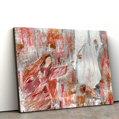 Jesus Healing The Bleeding Woman Canvas Posters - Christian Wall Art - Ciaocustom
