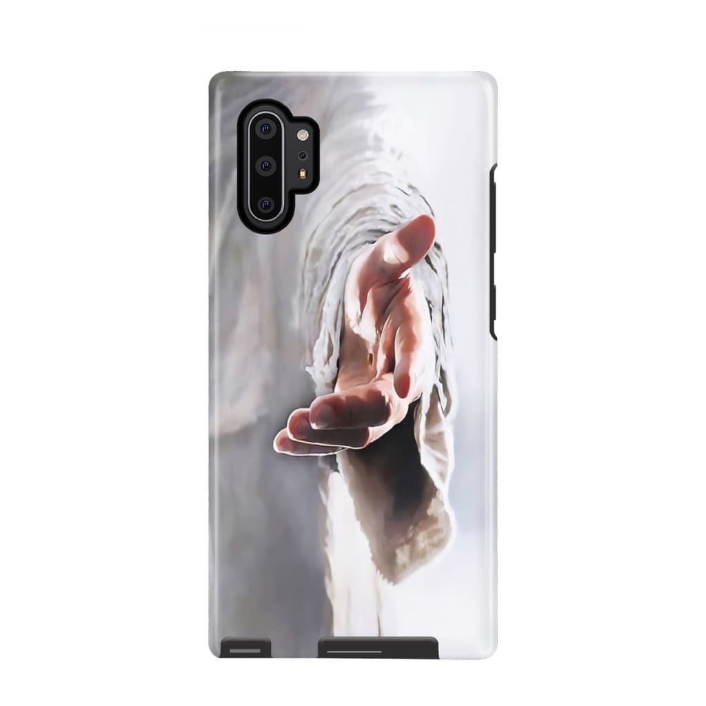 Jesus Holding His Hand Out Phone Case - Jesus Phone Case- Iphone Samsung Cases Christian