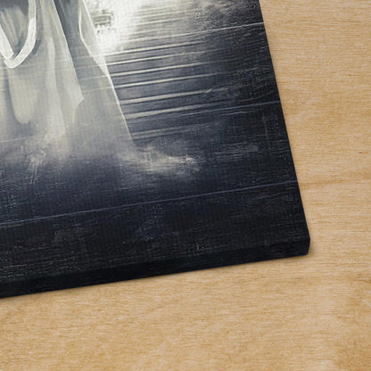 Jesus Hugging Woman Canvas - Mystic Light Dove Canvas - Jesus Canvas - God Canvas - Christian Wall Art