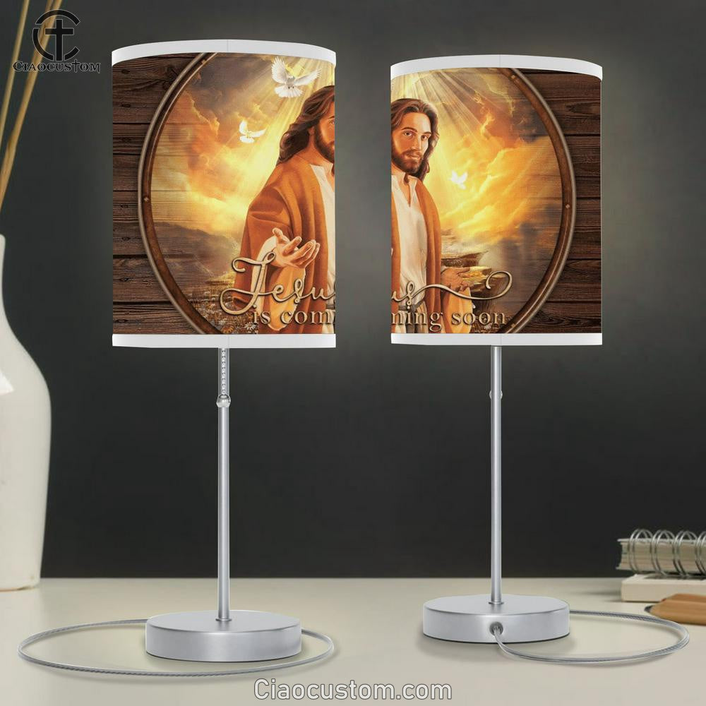 Jesus Is Coming Soon Table Lamp