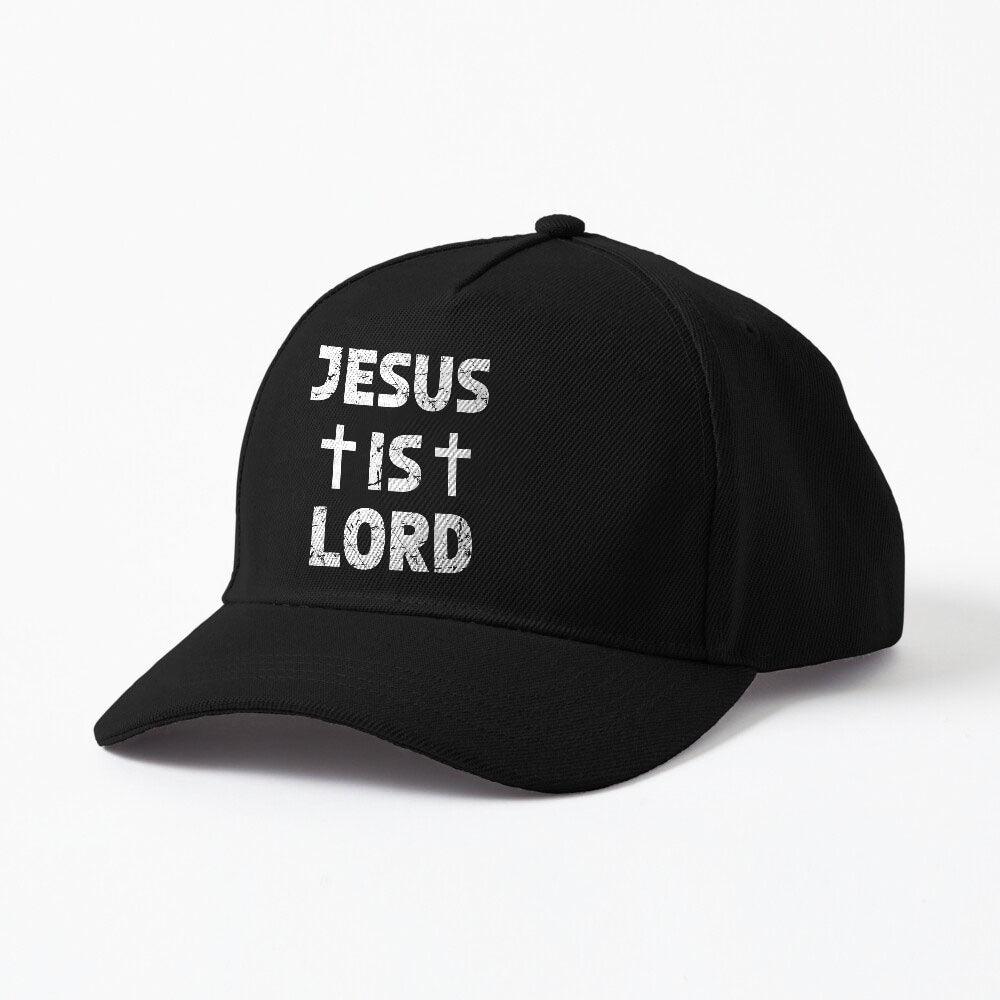 Jesus Is Lord Cross Graphic Christian Woman?ÇÖs Men Girls Cap