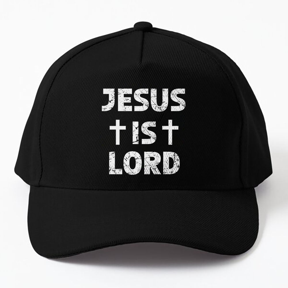 Jesus Is Lord Cross Graphic Christian Woman?ÇÖs Men Girls Cap