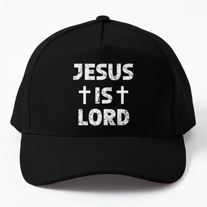 Jesus Is Lord Cross Graphic Christian Woman?ÇÖs Men Girls Cap