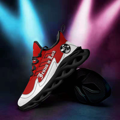 Jesus Is Lord Yezy Running Sneakers Max Soul Shoes - Christian Shoes For Men And Women