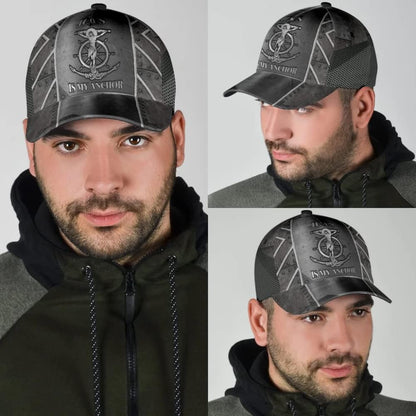 Jesus Is My Anchor Baseball Cap - Christian Hats for Men and Women