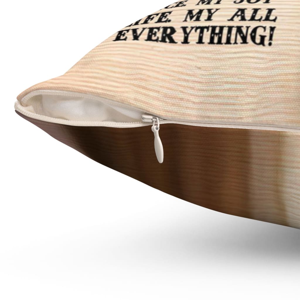 Jesus Is My Everything Christian Pillow