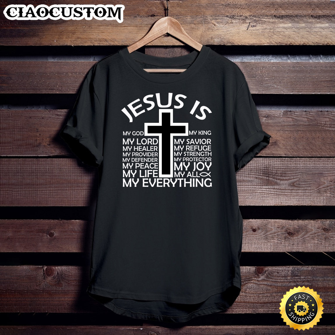 Jesus Is My God Christian Bible Prayer Jesus Devotee Jesus Unisex T Shirt - Men Women T-Shirts
