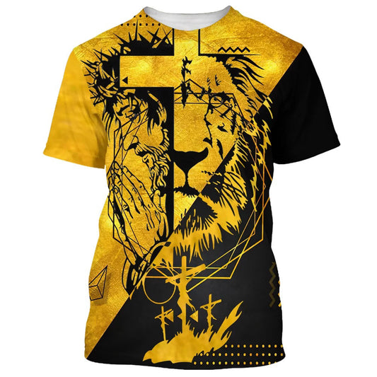 Jesus Is My God My King My Lord My Savior My Healer 3d All Over Print Shirt - Christian 3d Shirts For Men Women