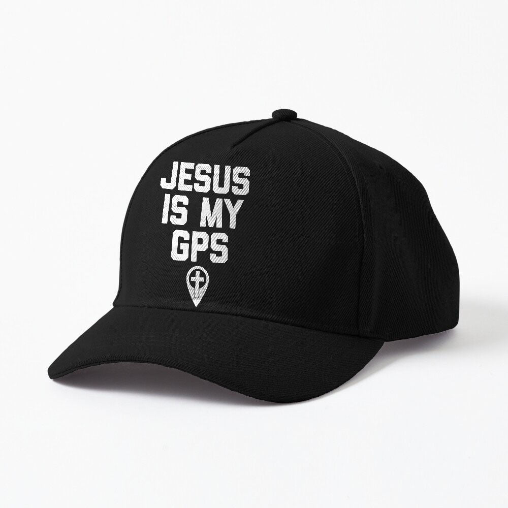 Jesus Is My Gps - Funny Catholic Christian Religious Jesus Cap