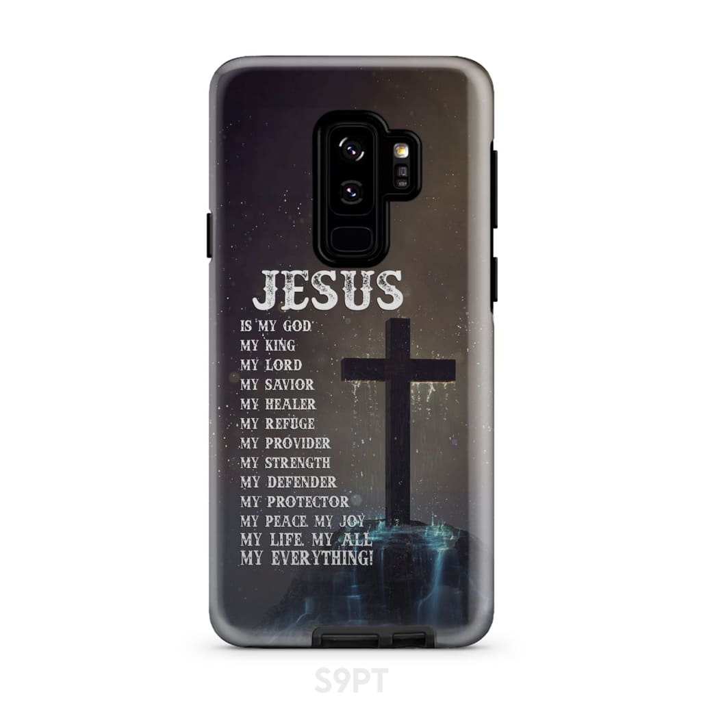 Jesus Is My Savior - Jesus Hands - Christian Phone Case - Inspirational Bible Scripture iPhone Cases