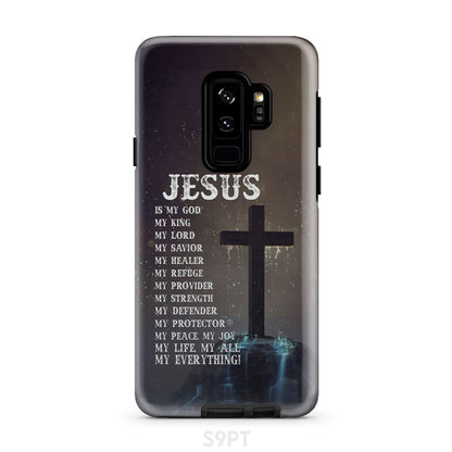Jesus Is My Savior - Jesus Hands - Christian Phone Case - Inspirational Bible Scripture iPhone Cases