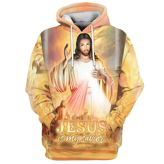 Jesus Is My Savior - Jesus With His Disciples 3d Hoodies - Jesus Hoodie - Men & Women Christian Hoodie - 3D Printed Hoodie