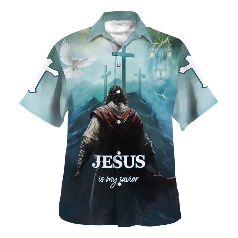 Jesus Is My Savior 1 Hawaiian Shirts For Men & Women - Christian Hawaiian Shirt - Hawaiian Summer Shirts