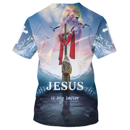 Jesus Is My Savior 3d All Over Print Shirt - Christian 3d Shirts For Men Women