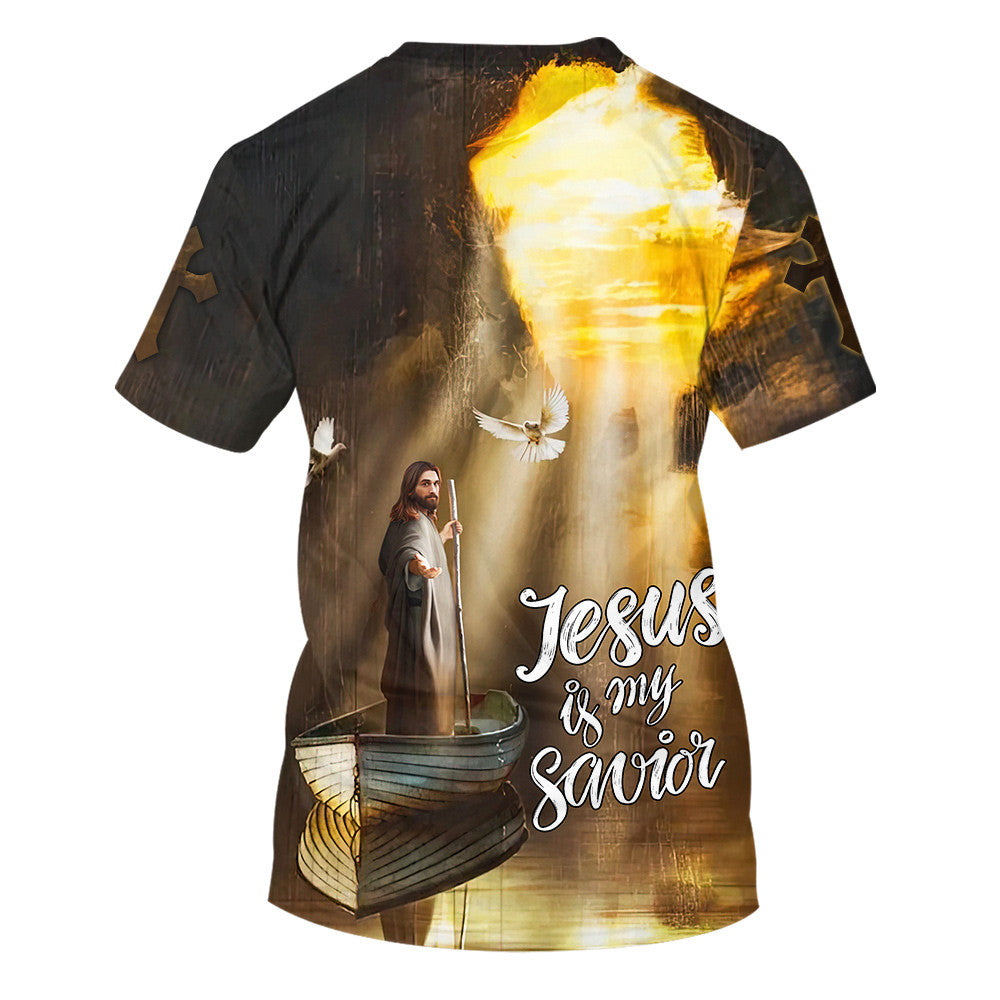 Jesus Is My Savior 3d All Over Print Shirt - Christian 3d Shirts For Men Women