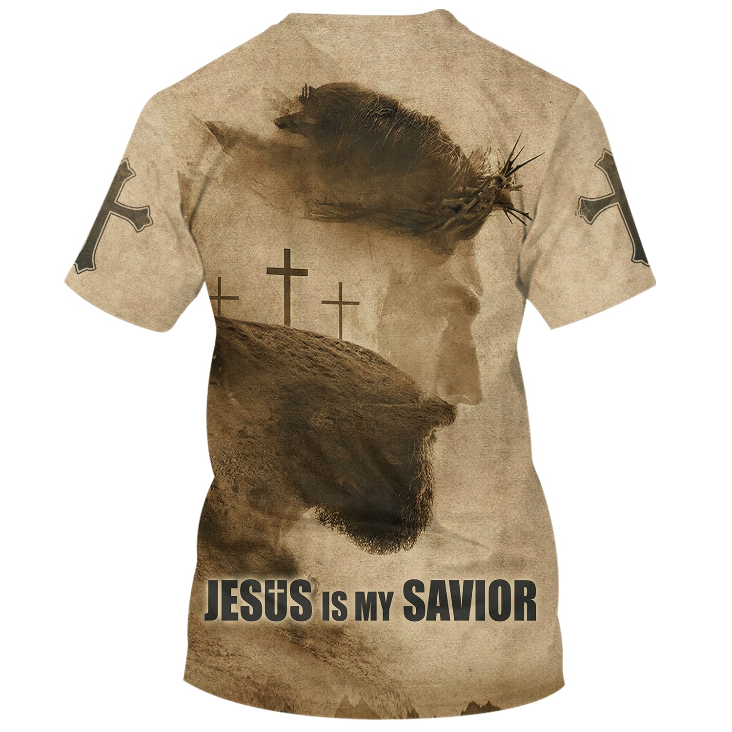 Jesus Is My Savior Cross 3d Shirts - Christian T Shirts For Men And Women