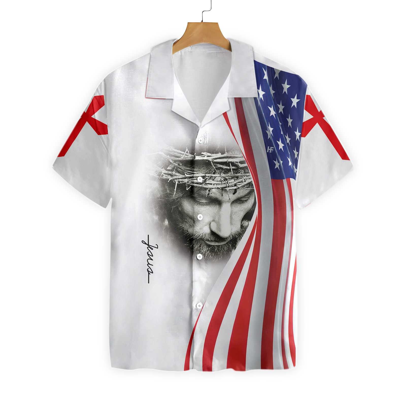 Jesus Is My Savior Fishing Is My Therapy Hawaiian Shirt - Christian Hawaiian Shirts For Men & Women