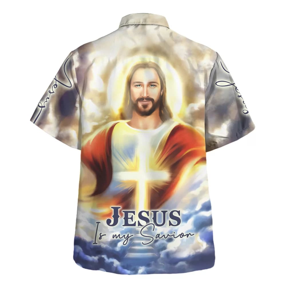 Jesus Is My Savior Hawaiian Shirt - Christian Hawaiian Shirt - Religious Hawaiian Shirts