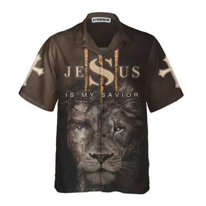 Jesus Is My Savior Hawaiian Shirt - Christian Hawaiian Shirts For Men & Women