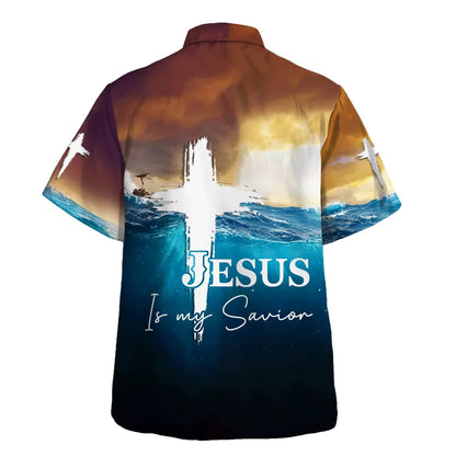 Jesus Is My Savior Hawaiian Shirt Take My Hand God Hawaiian Shirts For Men & Women - Christian Hawaiian Shirt - Hawaiian Summer Shirts