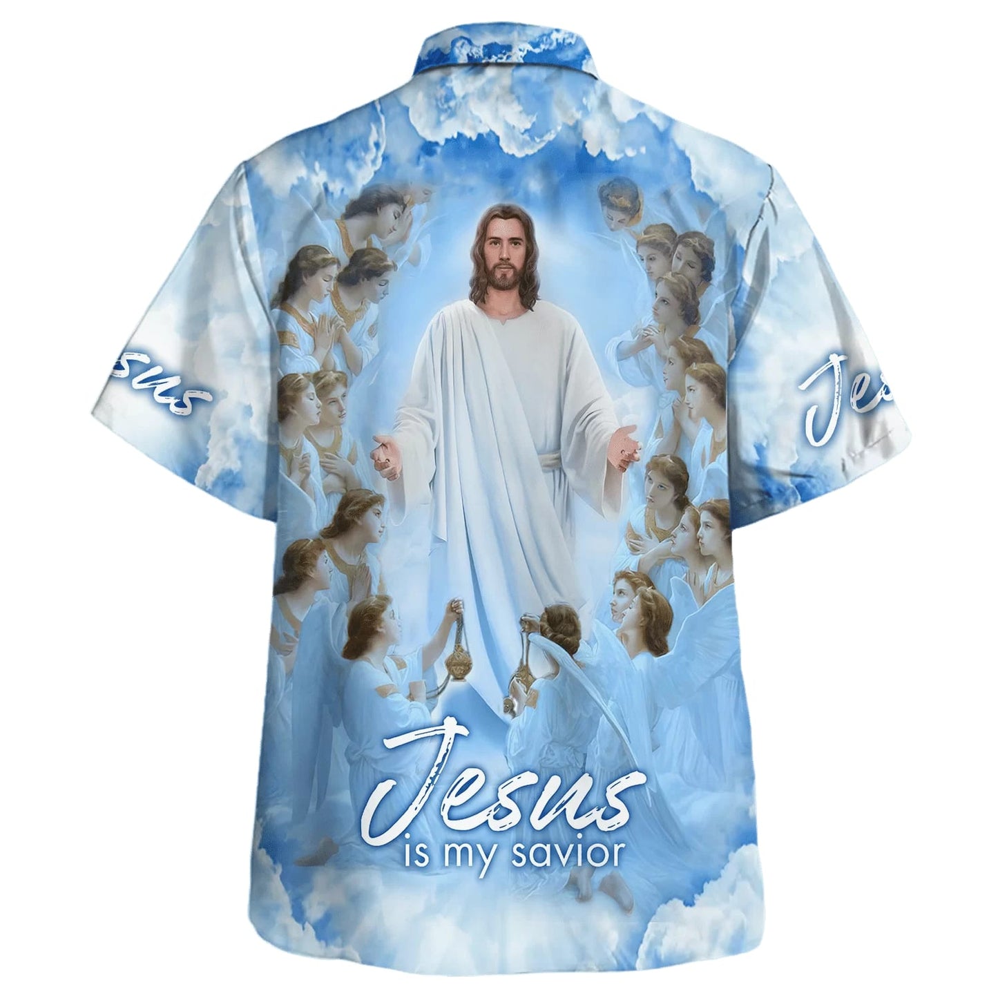 Jesus Is My Savior Hawaiian Shirts For Men & Women - Christian Hawaiian Shirt - Hawaiian Summer Shirts