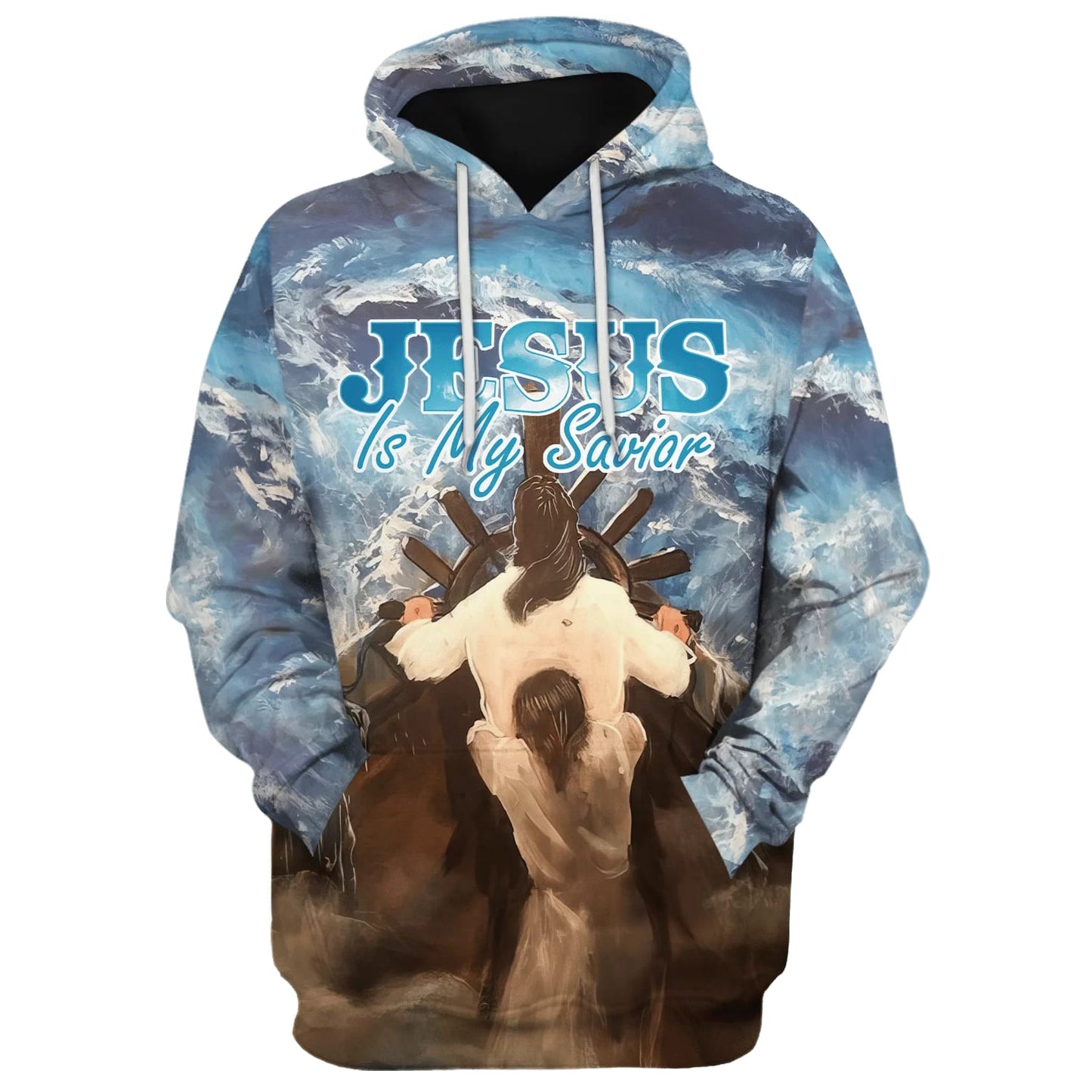 Jesus Is My Savior Hoodies - Jesus Hoodie - Men & Women Christian Hoodie - 3D Printed Hoodie