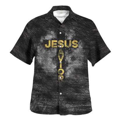 Jesus Is My Savior Not My Religion Hawaiian Shirt - Christian Hawaiian Shirt - Religious Hawaiian Shirts