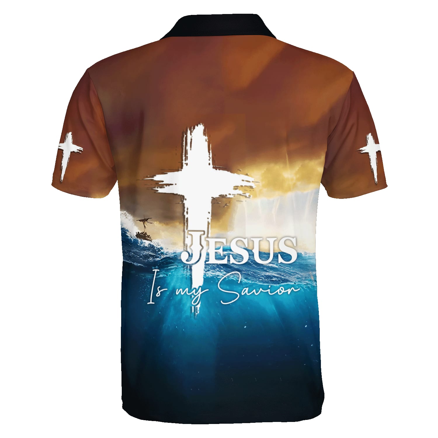 Jesus Is My Savior Polo Shirt - Christian Shirts & Shorts