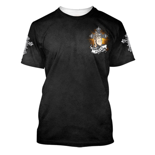 Jesus Is The Key To Heaven But Faith Unlocks The Door 3d All Over Print Shirt - Christian 3d Shirts For Men Women