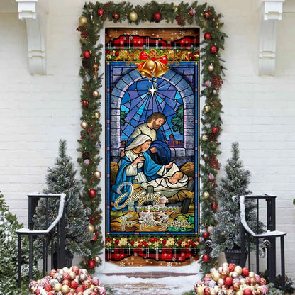 Jesus Is The Reason For The Season - Christian Door Cover - Religious Door Decorations - Christian Home Decor