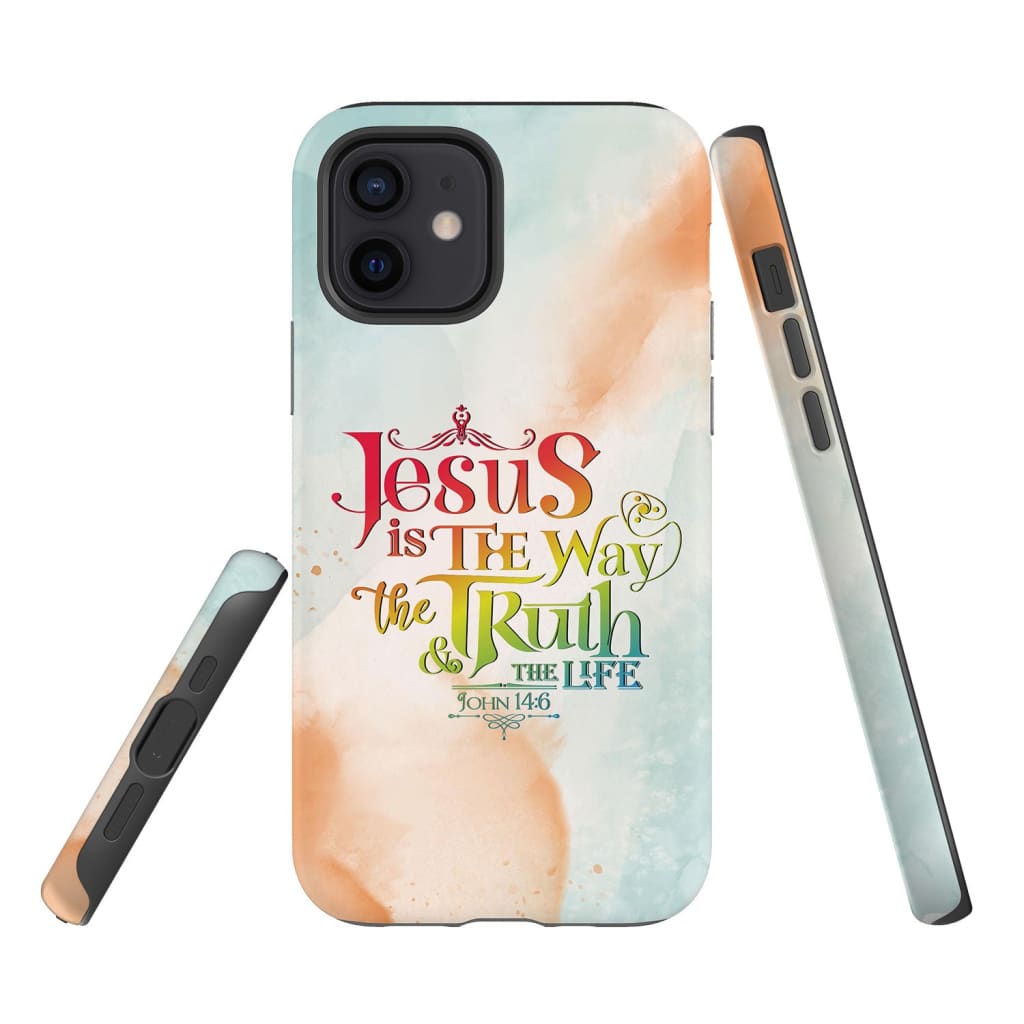 Jesus Is The Way The Truth And The Life John 146 Phone Case - Scripture Phone Cases - Iphone Cases Christian