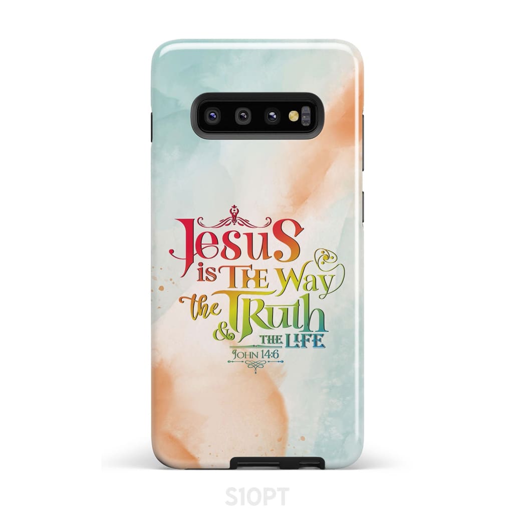 Jesus Is The Way The Truth And The Life John 146 Phone Case - Scripture Phone Cases - Iphone Cases Christian