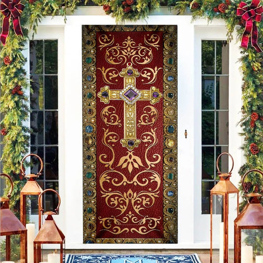 Jesus Jewelry Metal Door Cover - Religious Door Decorations - Christian Home Decor
